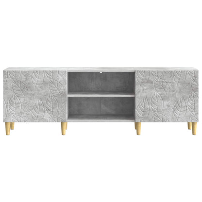 TV-kast 150 x 31 x 50 cm Betongrijs Bewerkt hout