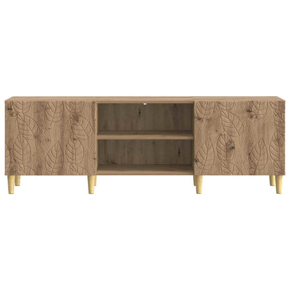 TV-kast 150 x 31 x 50 cm Artisanaal eiken Bewerkt hout