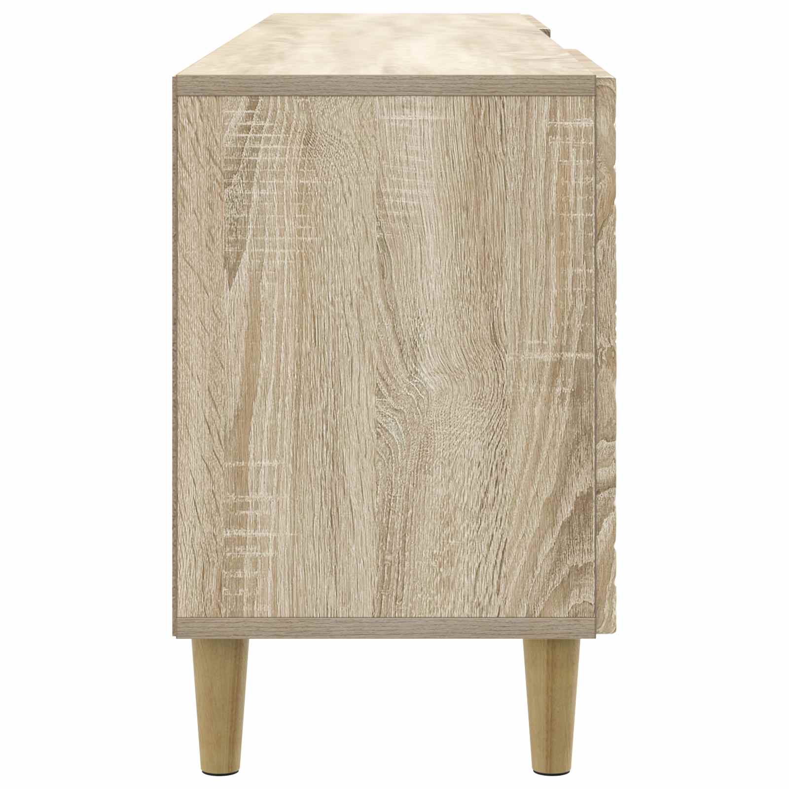 TV-kast 102 x 34,5 x 50 cm Sonoma Eiken Bewerkt hout