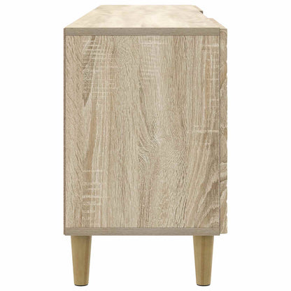 TV-kast 102 x 34,5 x 50 cm Sonoma Eiken Bewerkt hout