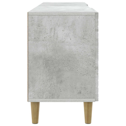 TV-kast 102 x 34,5 x 50 cm Betongrijs Bewerkt hout