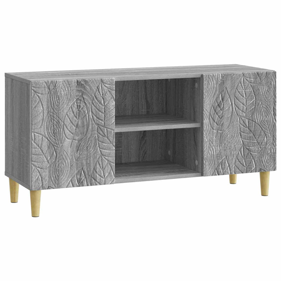 TV-kast 102 x 34,5 x 50 cm Grijs Sonoma Bewerkt hout