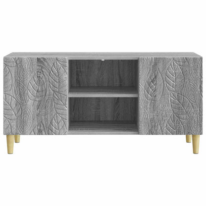 TV-kast 102 x 34,5 x 50 cm Grijs Sonoma Bewerkt hout