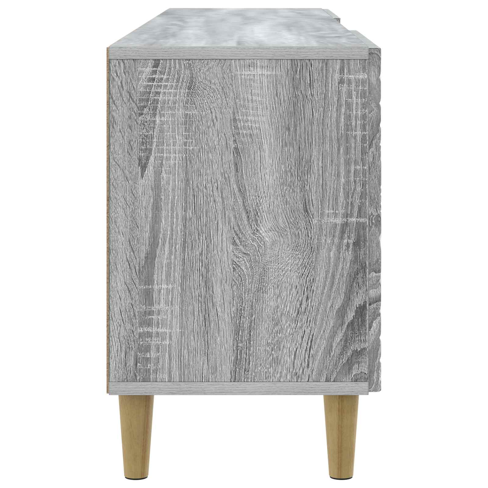 TV-kast 102 x 34,5 x 50 cm Grijs Sonoma Bewerkt hout