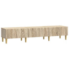 Tv-kast 147x34.5x30 cm sonoma eiken bewerkt hout