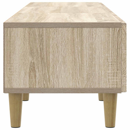 TV-kast 147 x 34,5 x 30 cm Sonoma Eiken Bewerkt hout