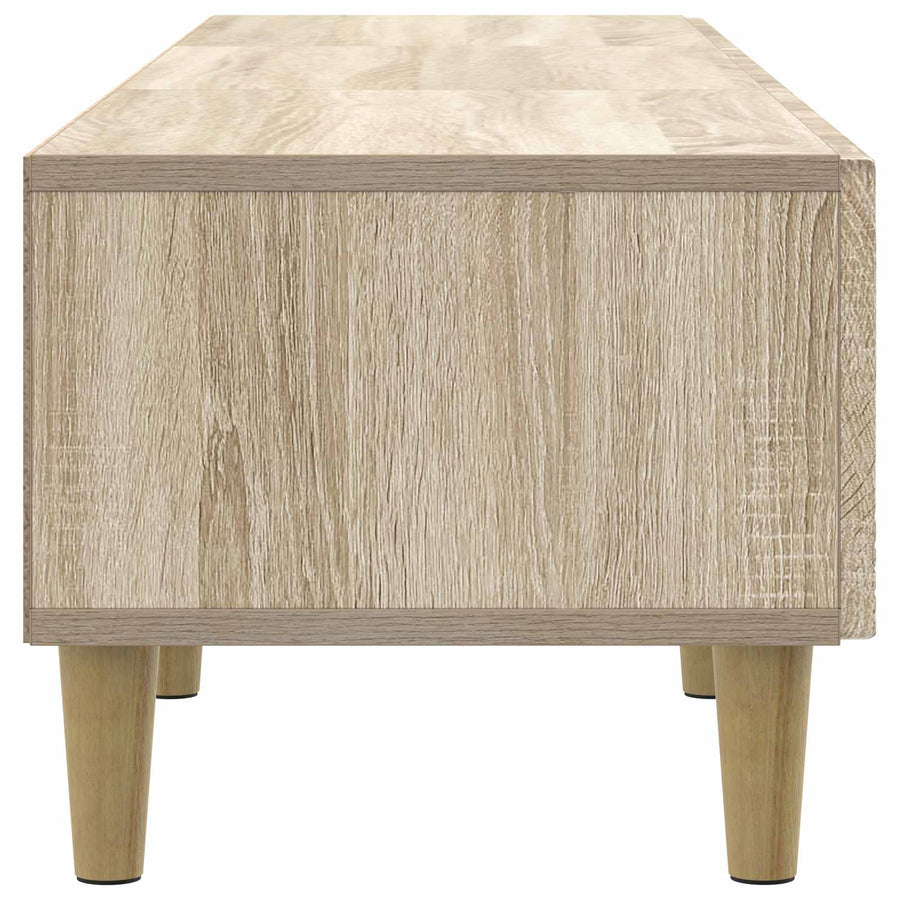 TV-kast 147 x 34,5 x 30 cm Sonoma Eiken Bewerkt hout