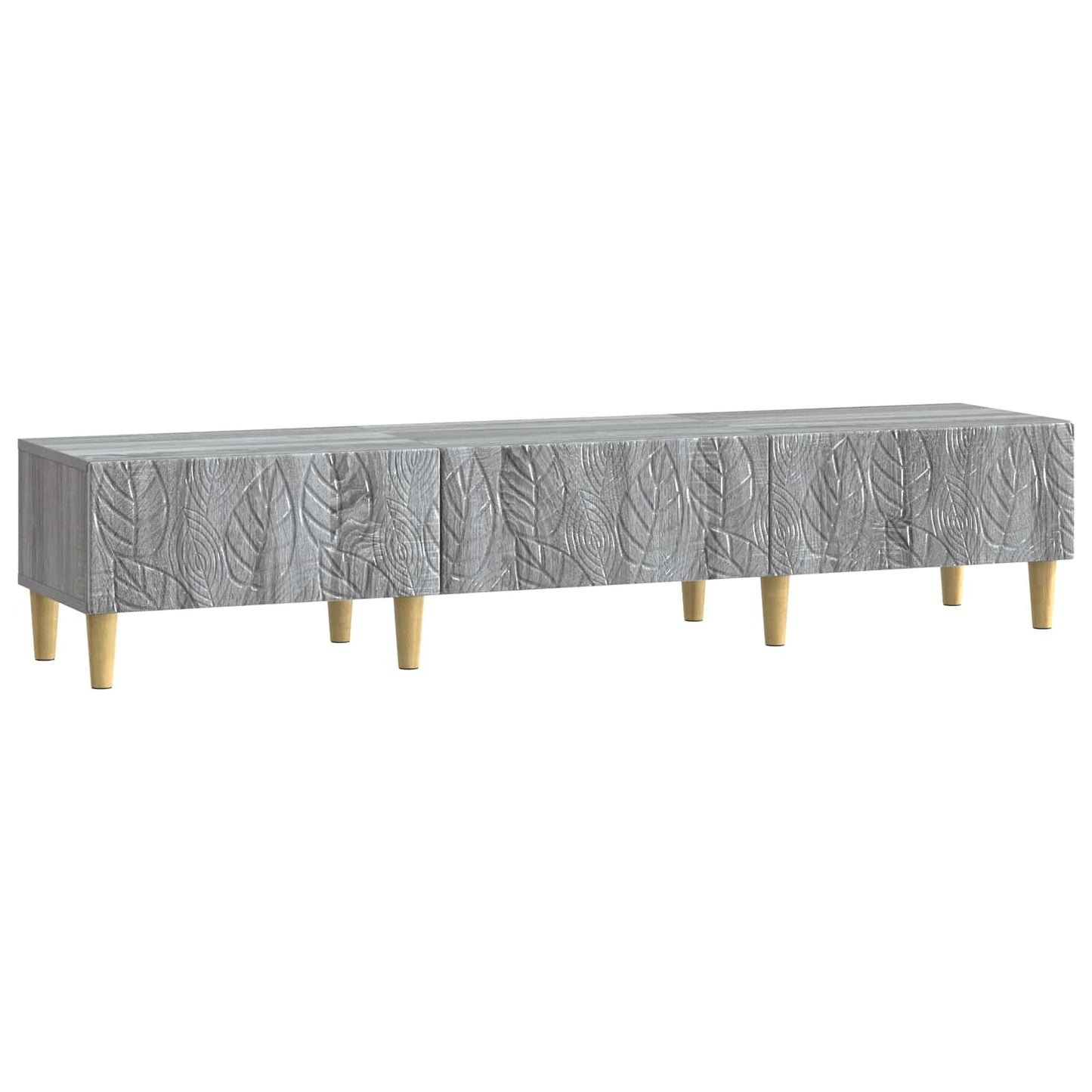 TV-kast 147 x 34,5 x 30 cm Grijs Sonoma Bewerkt hout