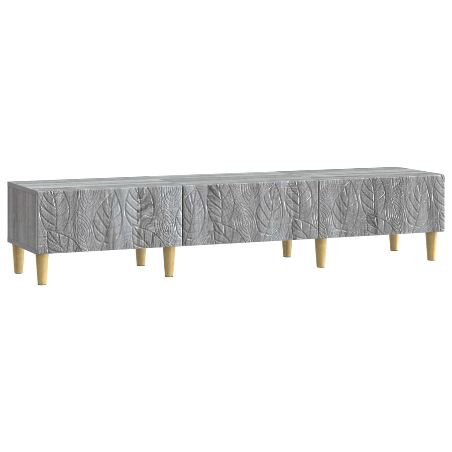 TV-kast 147 x 34,5 x 30 cm Grijs Sonoma Bewerkt hout