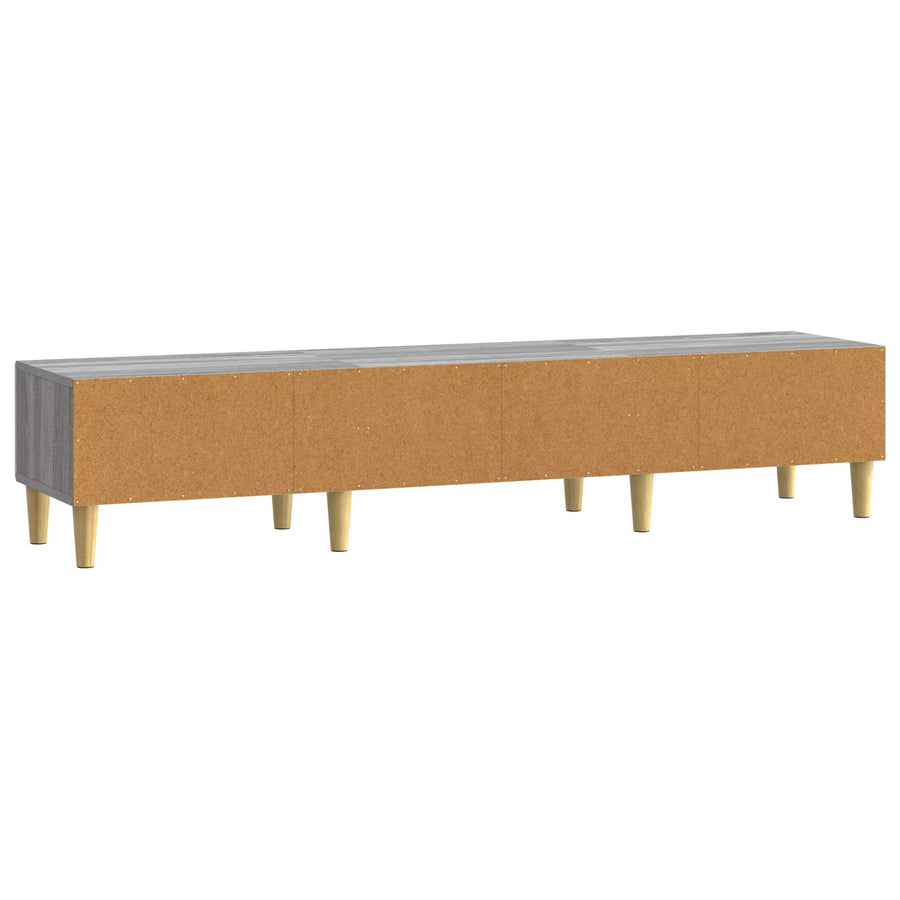 TV-kast 147 x 34,5 x 30 cm Grijs Sonoma Bewerkt hout