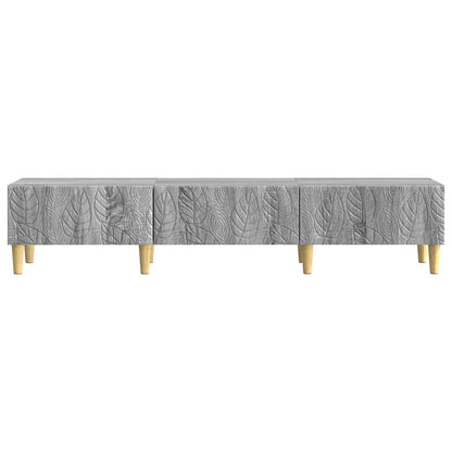 TV-kast 147 x 34,5 x 30 cm Grijs Sonoma Bewerkt hout