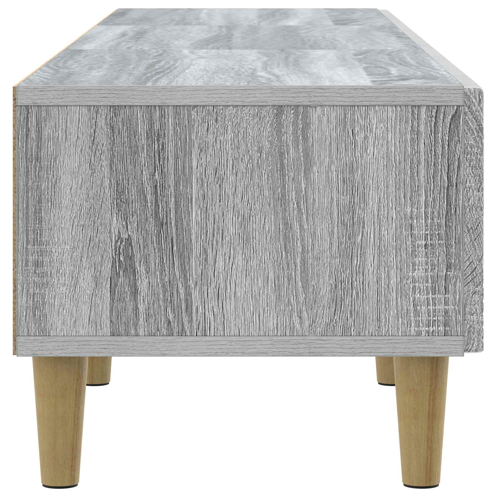 TV-kast 147 x 34,5 x 30 cm Grijs Sonoma Bewerkt hout