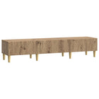 Tv-kast 147x34,5x30 cm artisanaal eiken