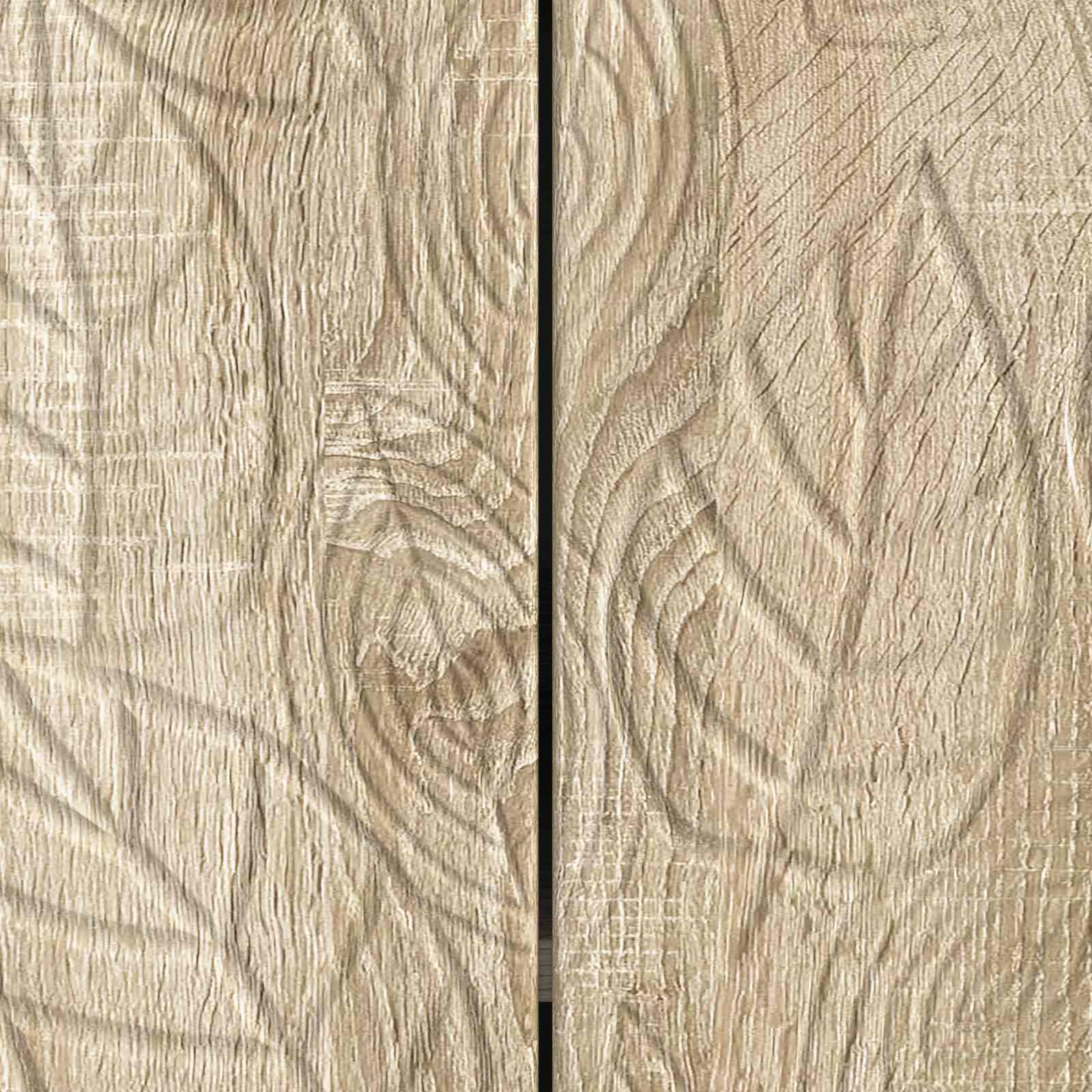 TV-kast 99 x 34,5 x 50 cm Sonoma Eiken Bewerkt hout