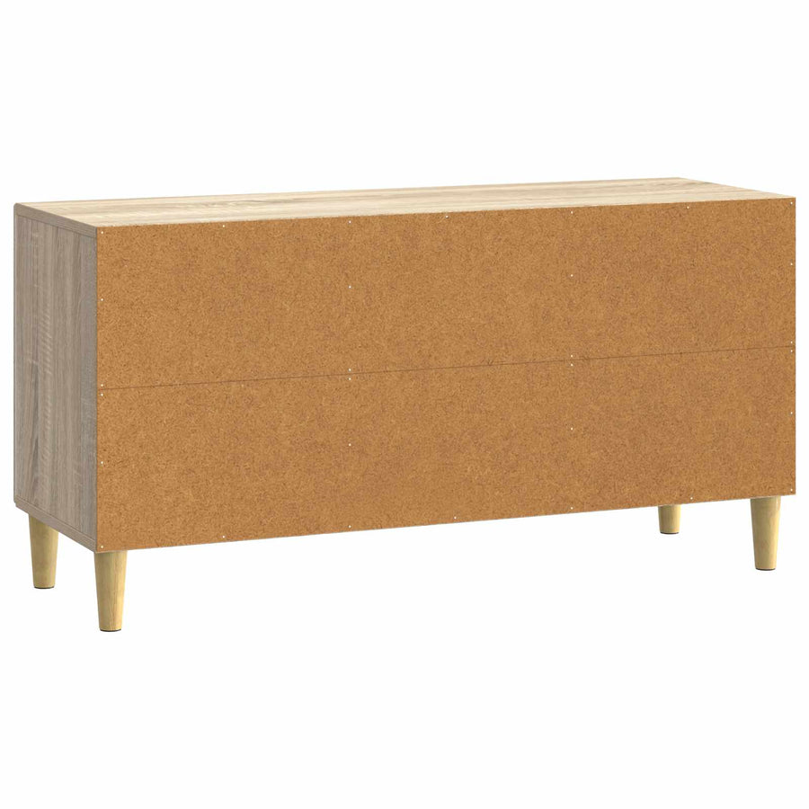 TV-kast 99 x 34,5 x 50 cm Sonoma Eiken Bewerkt hout
