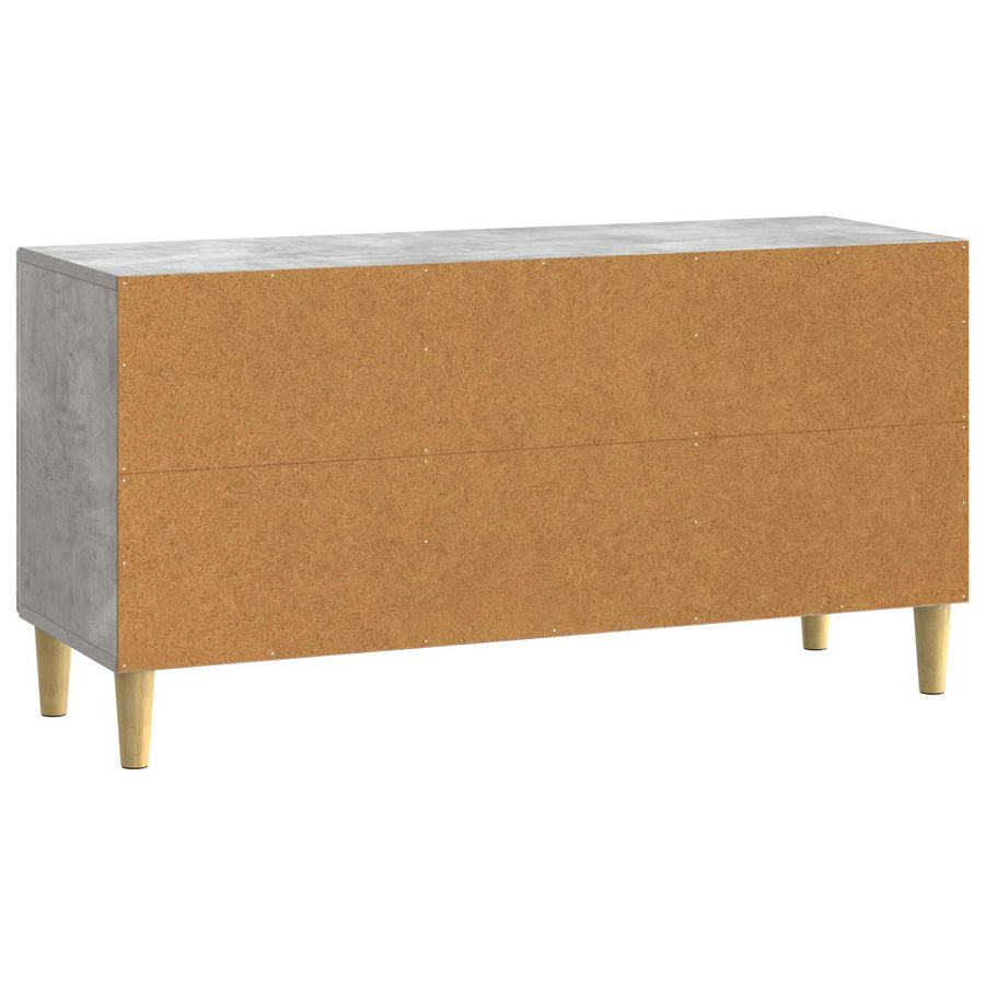 TV-kast 99 x 34,5 x 50 cm Betongrijs Bewerkt hout