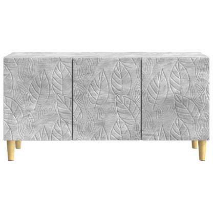 TV-kast 99 x 34,5 x 50 cm Betongrijs Bewerkt hout
