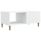 Salontafel wit 90x50x40 cm