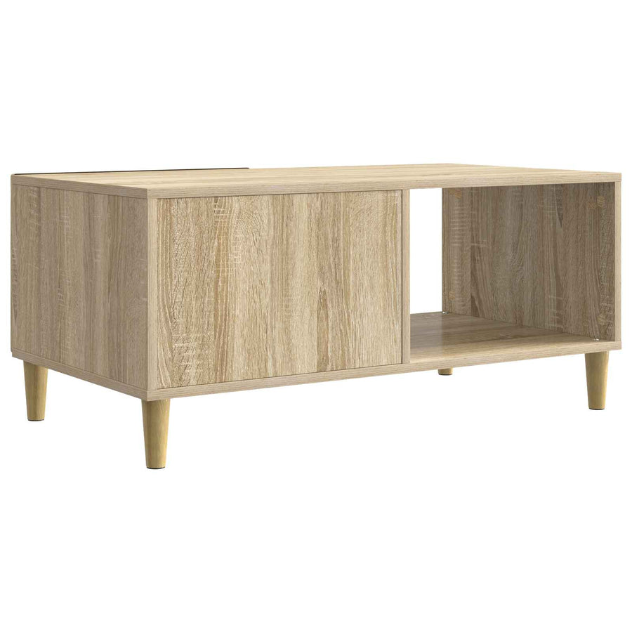 Salontafel Sonoma Eiken 90 x 50 x 40 cm Bewerkt hout