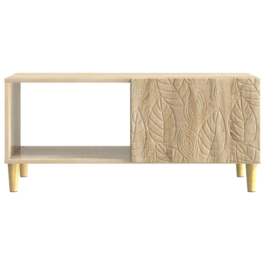 Salontafel Sonoma Eiken 90 x 50 x 40 cm Bewerkt hout