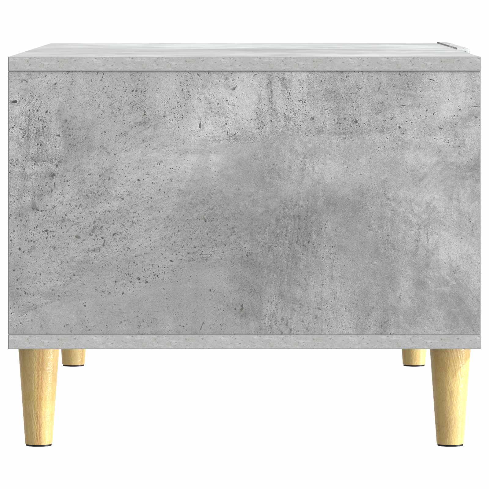 Salontafel Betongrijs 90 x 50 x 40 cm Bewerkt hout