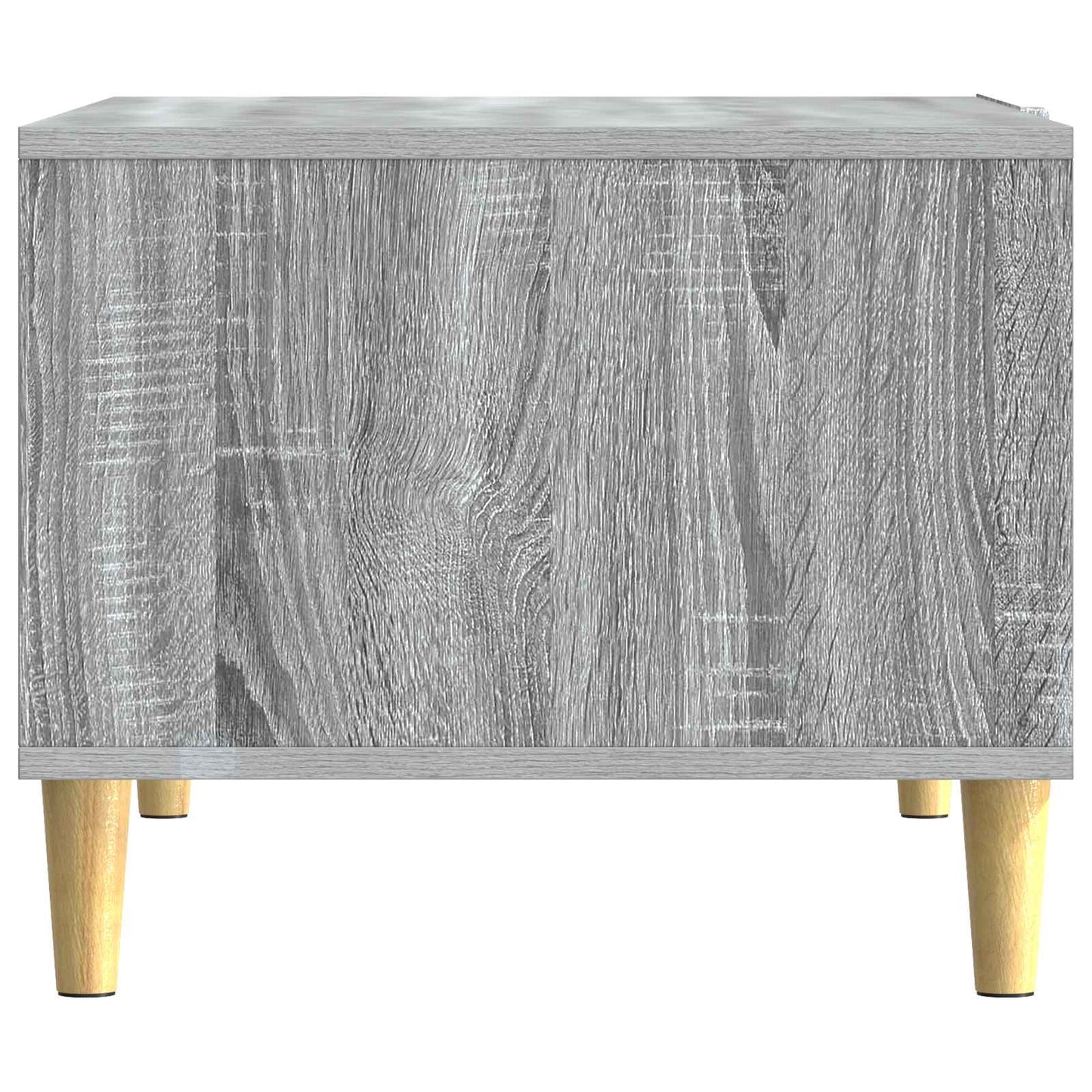 Salontafel Grijs Sonoma 90 x 50 x 40 cm Bewerkt hout