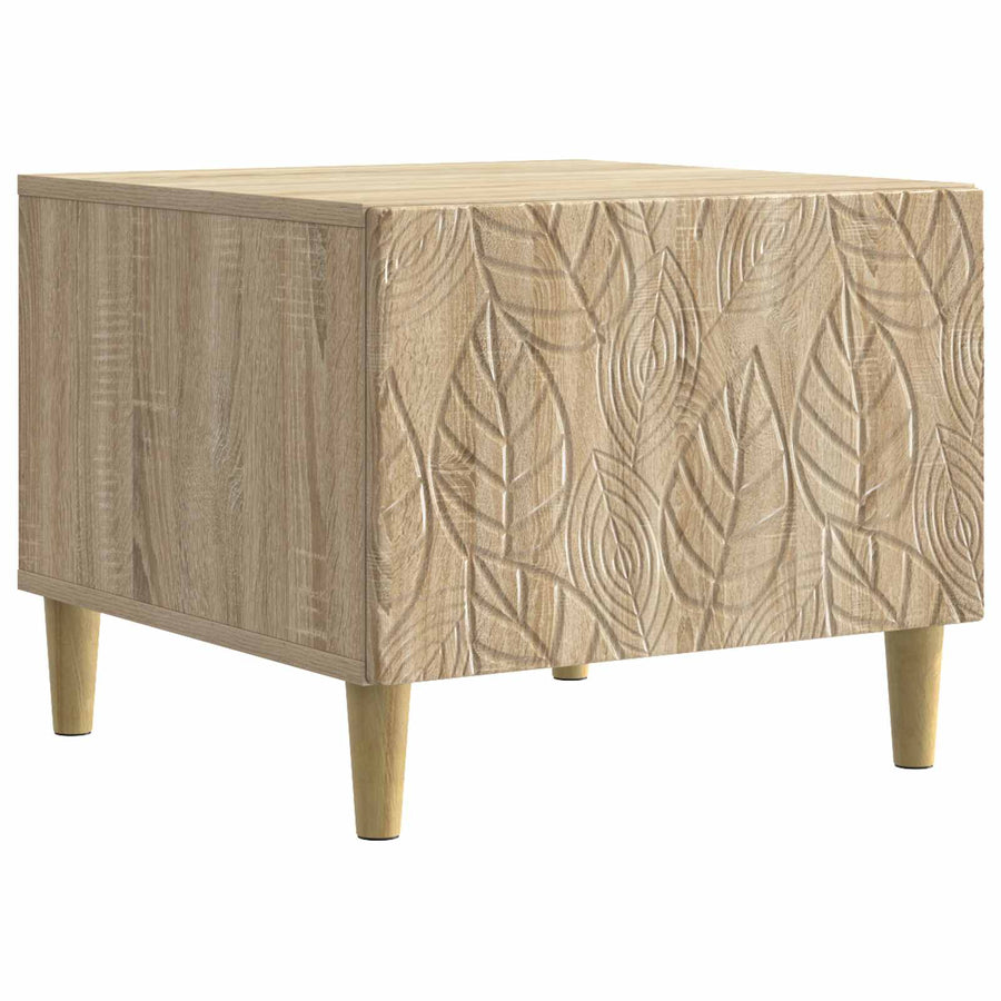 Salontafel Sonoma Eiken 50 x 49 x 40 cm Bewerkt hout
