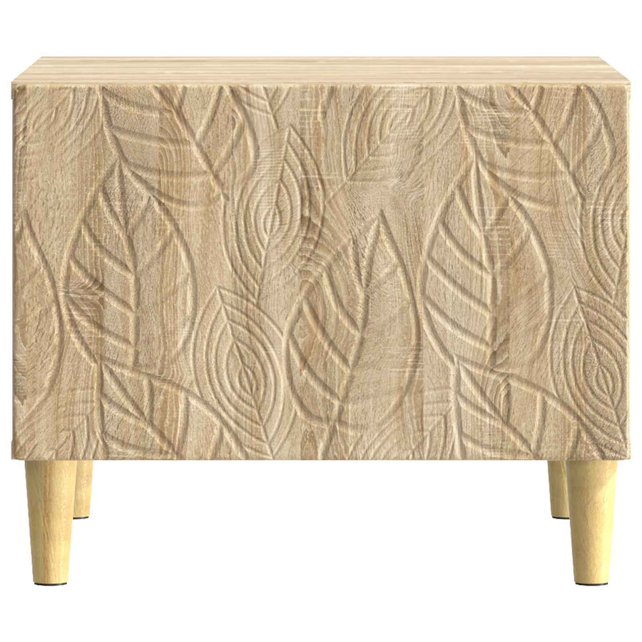 Salontafel Sonoma Eiken 50 x 49 x 40 cm Bewerkt hout