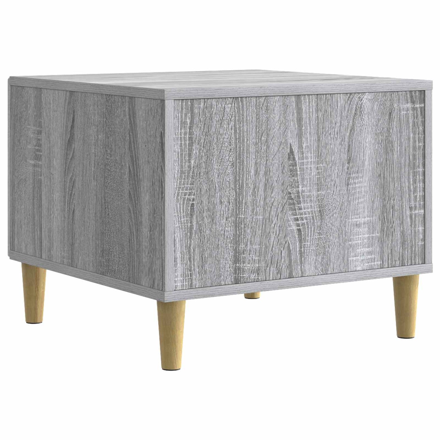 Salontafel Grijs Sonoma 50 x 49 x 40 cm Bewerkt hout
