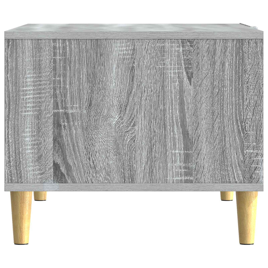 Salontafel Grijs Sonoma 50 x 49 x 40 cm Bewerkt hout