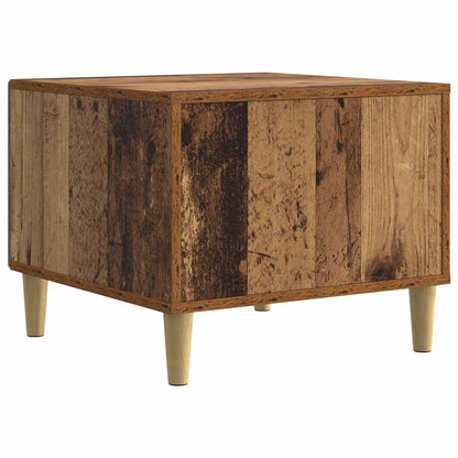 Salontafel Oud hout 50 x 49 x 40 cm Bewerkt hout