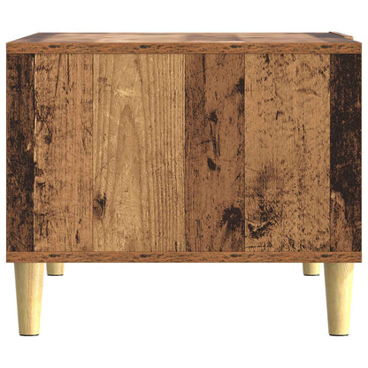 Salontafel Oud hout 50 x 49 x 40 cm Bewerkt hout