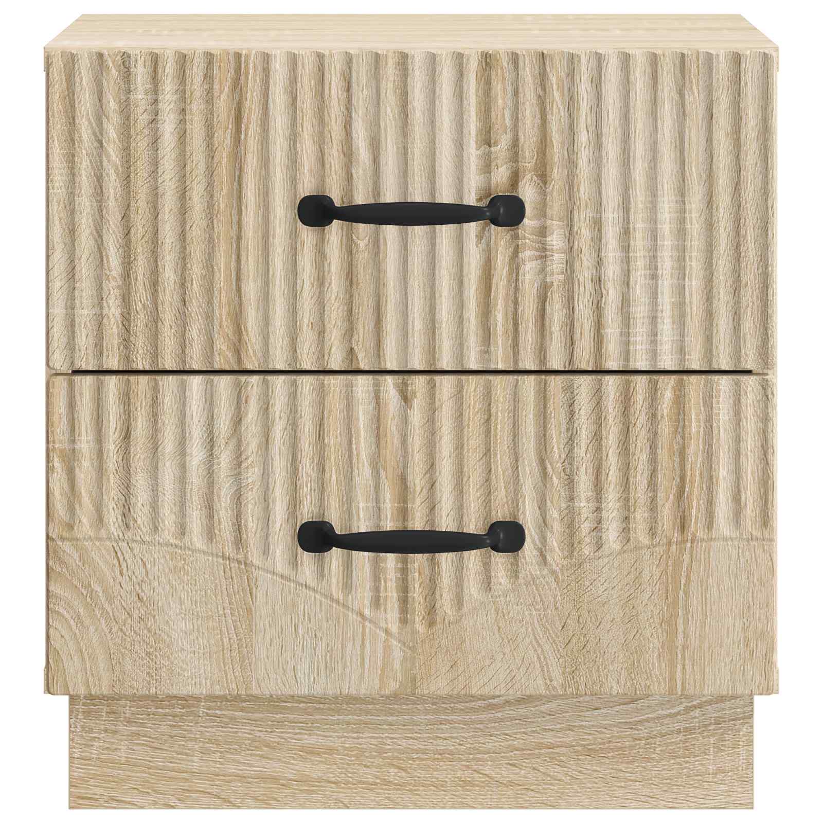 Nachtkastje Sonoma Eiken 43 x 34,5 x 44,5 cm Bewerkt hout