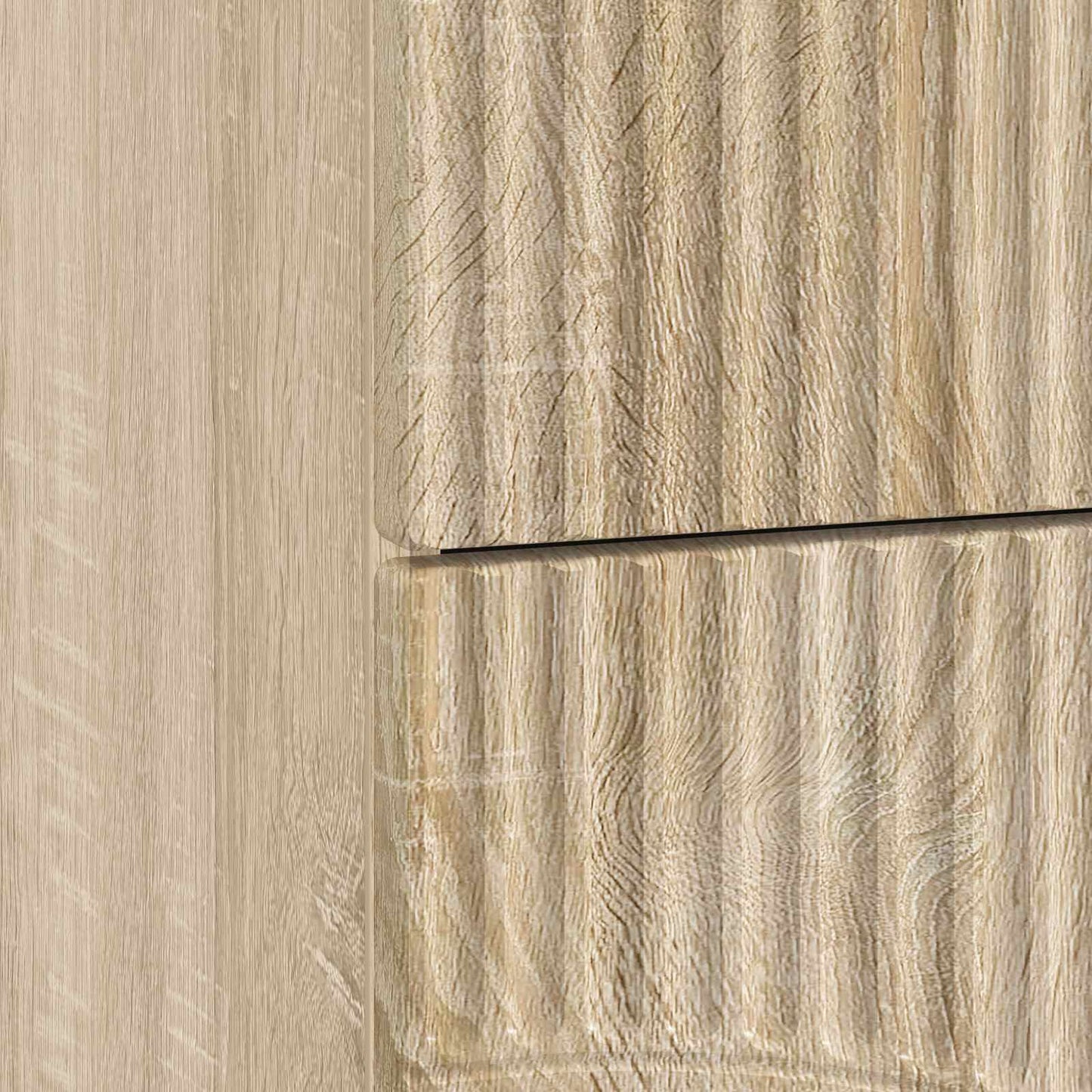 Nachtkastje 2 pcs Sonoma Eiken 43 x 34,5 x 44,5 cm Bewerkt hout