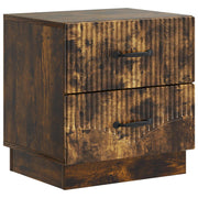 Nachtkastje gerookt eiken 43x34,5x44,5 cm