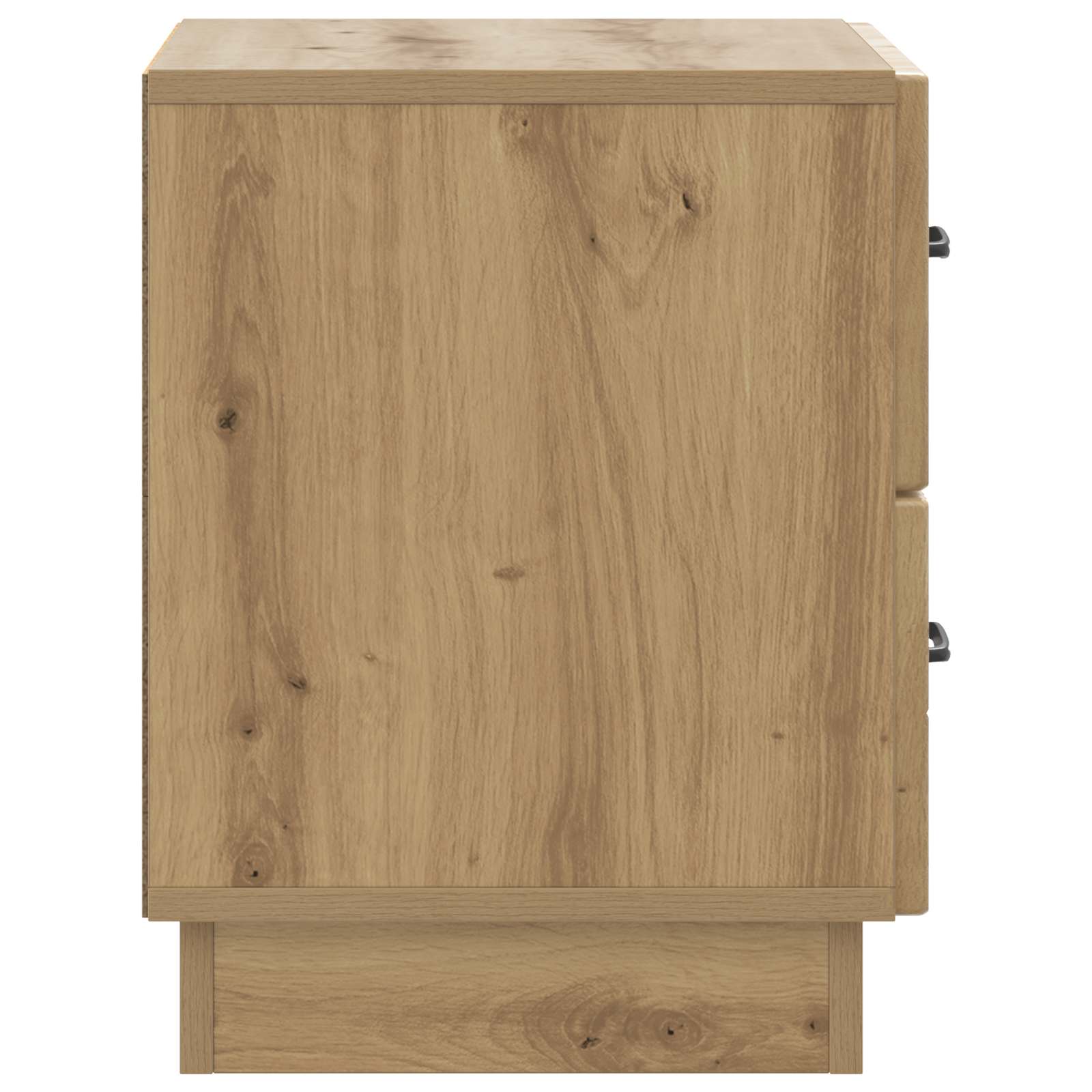 Nachtkastje met lade 2 pcs Artisanaal eiken 43 x 34,5 x 44,5 cm
