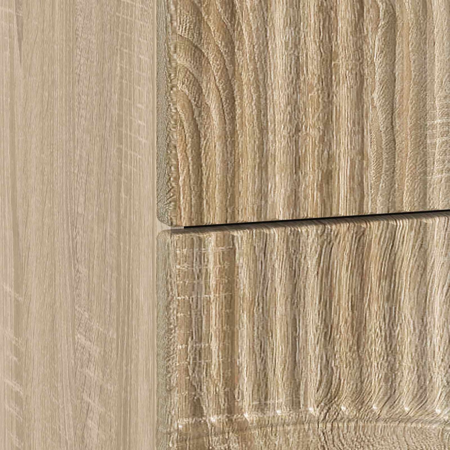 Nachtkastje Sonoma Eiken 62 x 34,5 x 44,5 cm Bewerkt hout