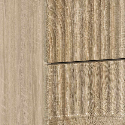 Nachtkastje Sonoma Eiken 62 x 34,5 x 44,5 cm Bewerkt hout