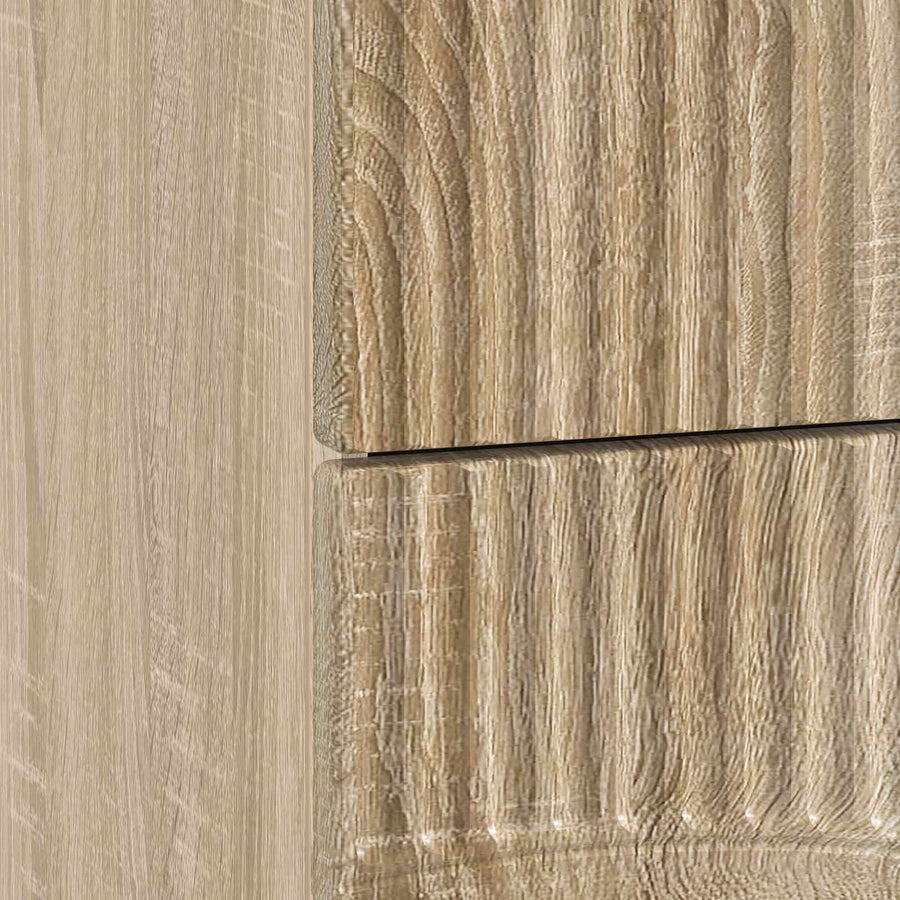 Nachtkastje Sonoma Eiken 62 x 34,5 x 44,5 cm Bewerkt hout