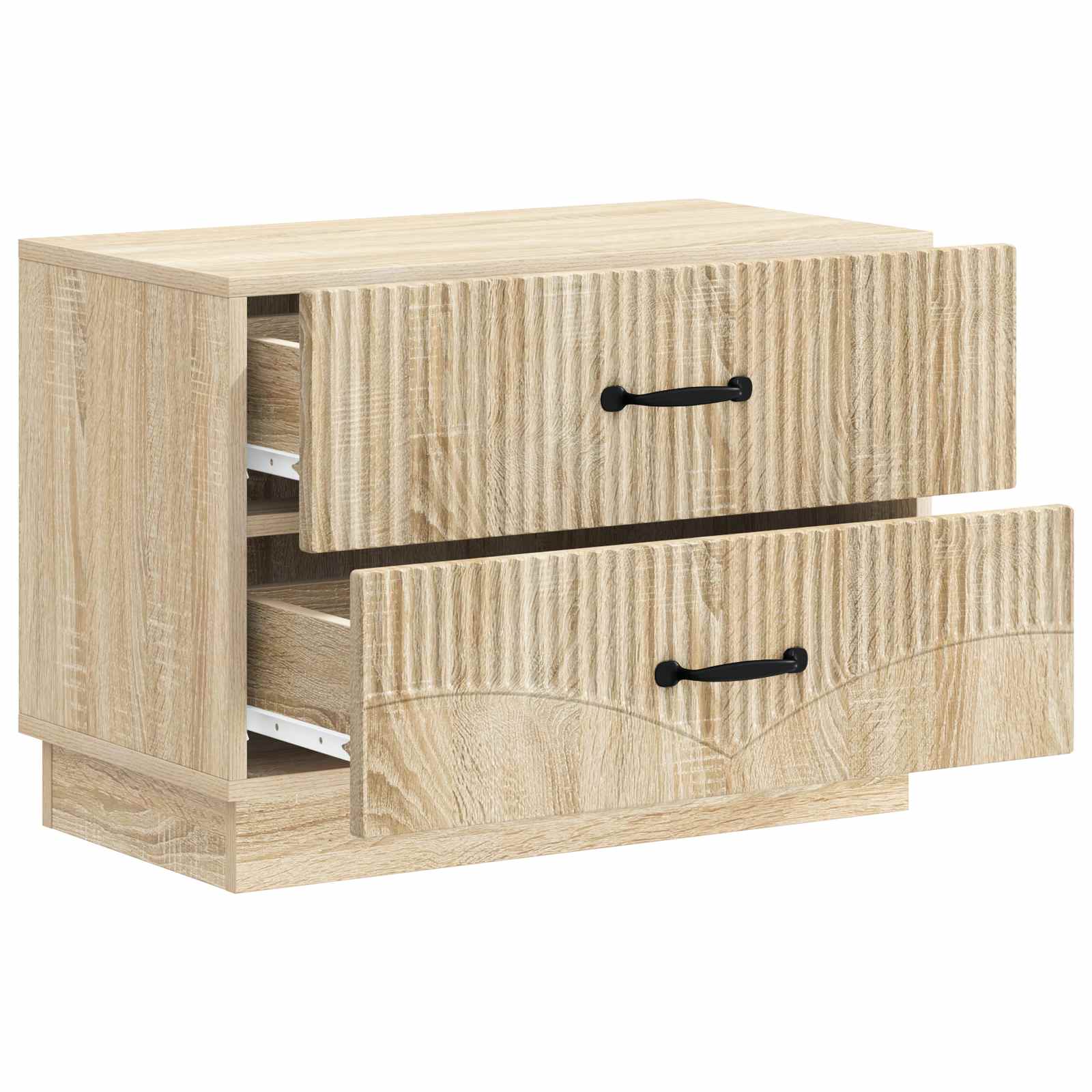 Nachtkastje Sonoma Eiken 62 x 34,5 x 44,5 cm Bewerkt hout