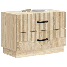 Nachtkastje Sonoma Eiken 62 x 34,5 x 44,5 cm Bewerkt hout