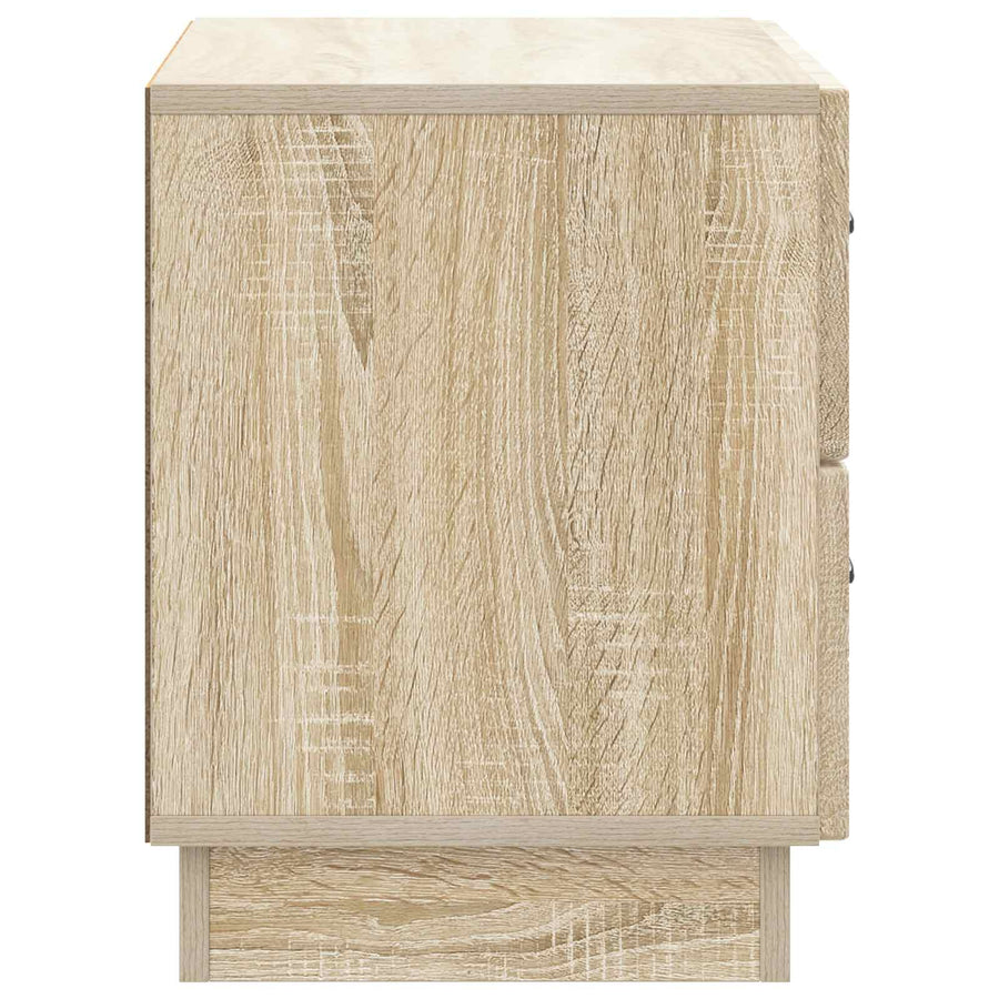Nachtkastje Sonoma Eiken 62 x 34,5 x 44,5 cm Bewerkt hout