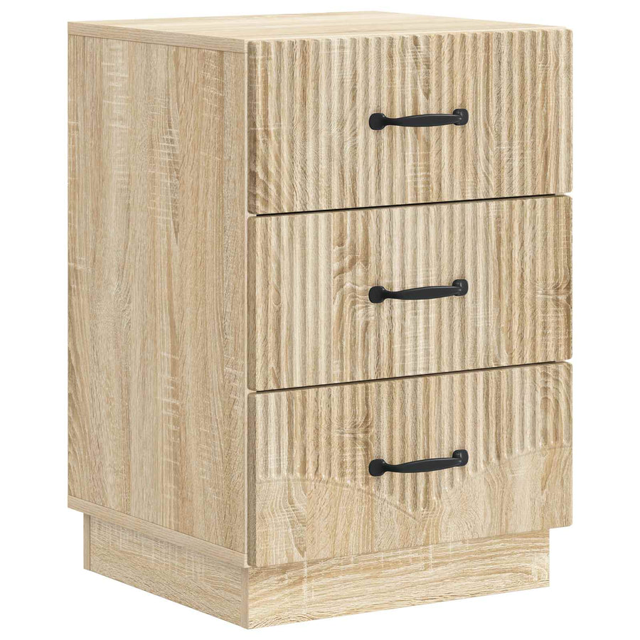 Nachtkastje Sonoma Eiken 43 x 41 x 63,5 cm Bewerkt hout