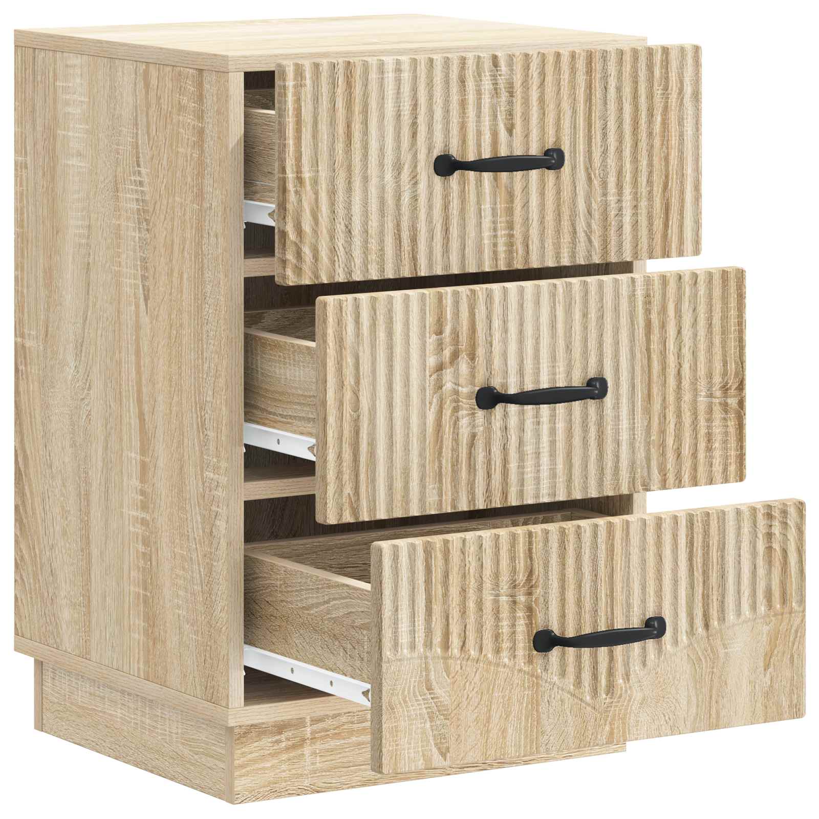 Nachtkastje Sonoma Eiken 43 x 41 x 63,5 cm Bewerkt hout