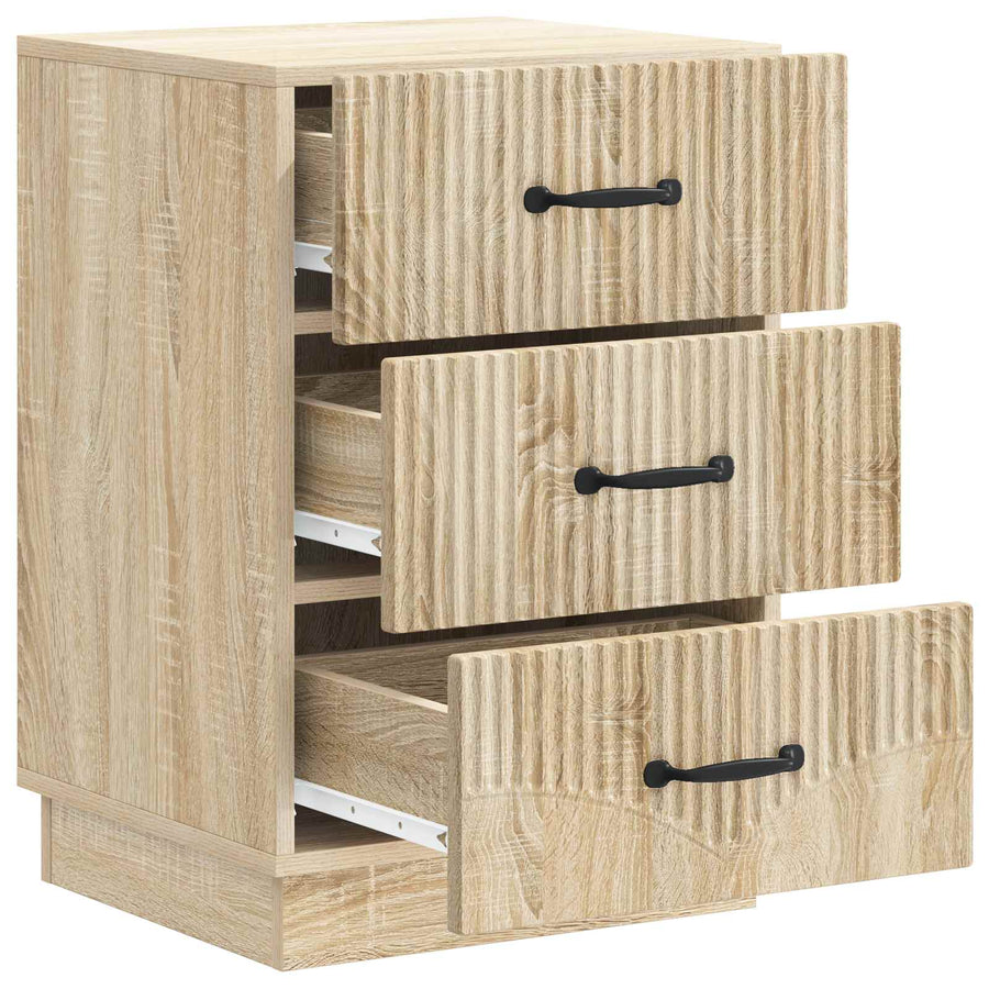 Nachtkastje Sonoma Eiken 43 x 41 x 63,5 cm Bewerkt hout