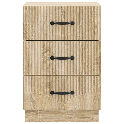 Nachtkastje Sonoma Eiken 43 x 41 x 63,5 cm Bewerkt hout