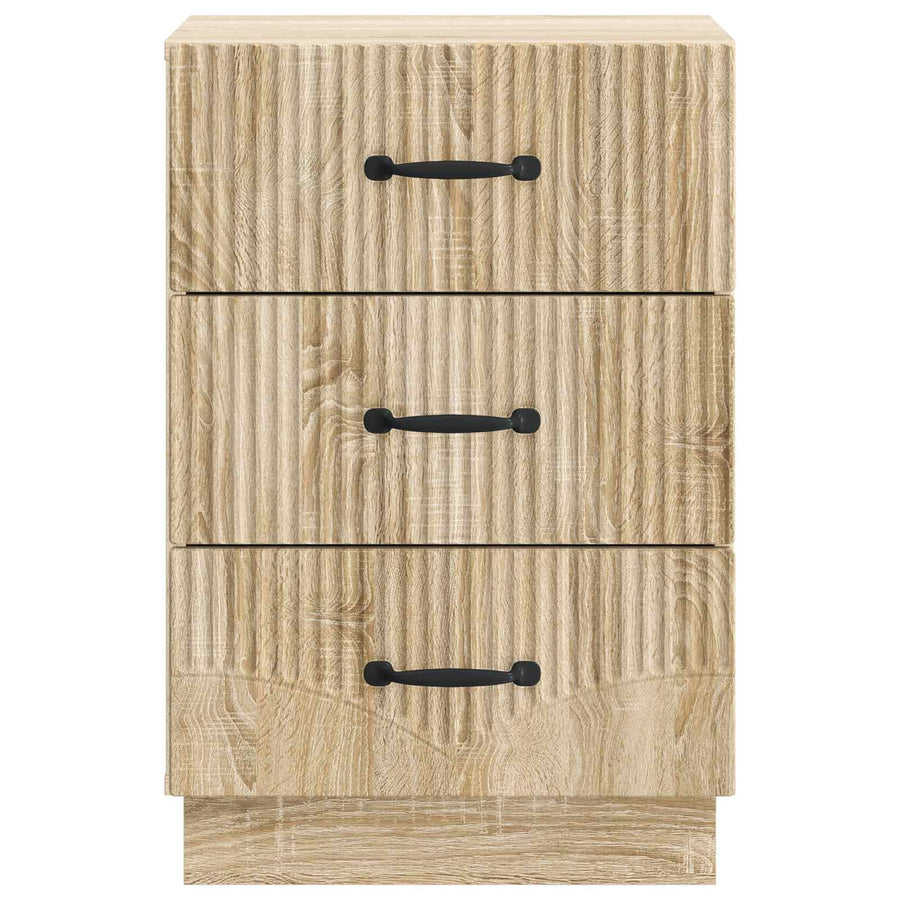 Nachtkastje Sonoma Eiken 43 x 41 x 63,5 cm Bewerkt hout