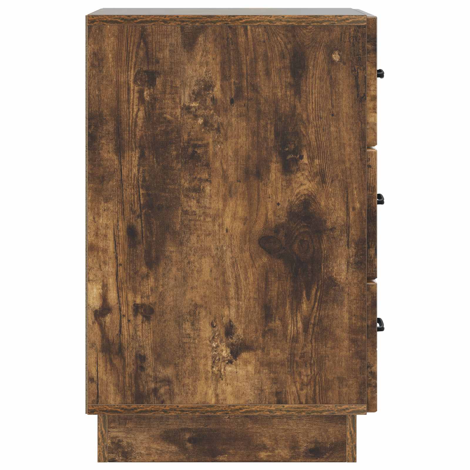 Nachtkastje Gerookt eiken 43 x 41 x 63,5 cm Bewerkt hout