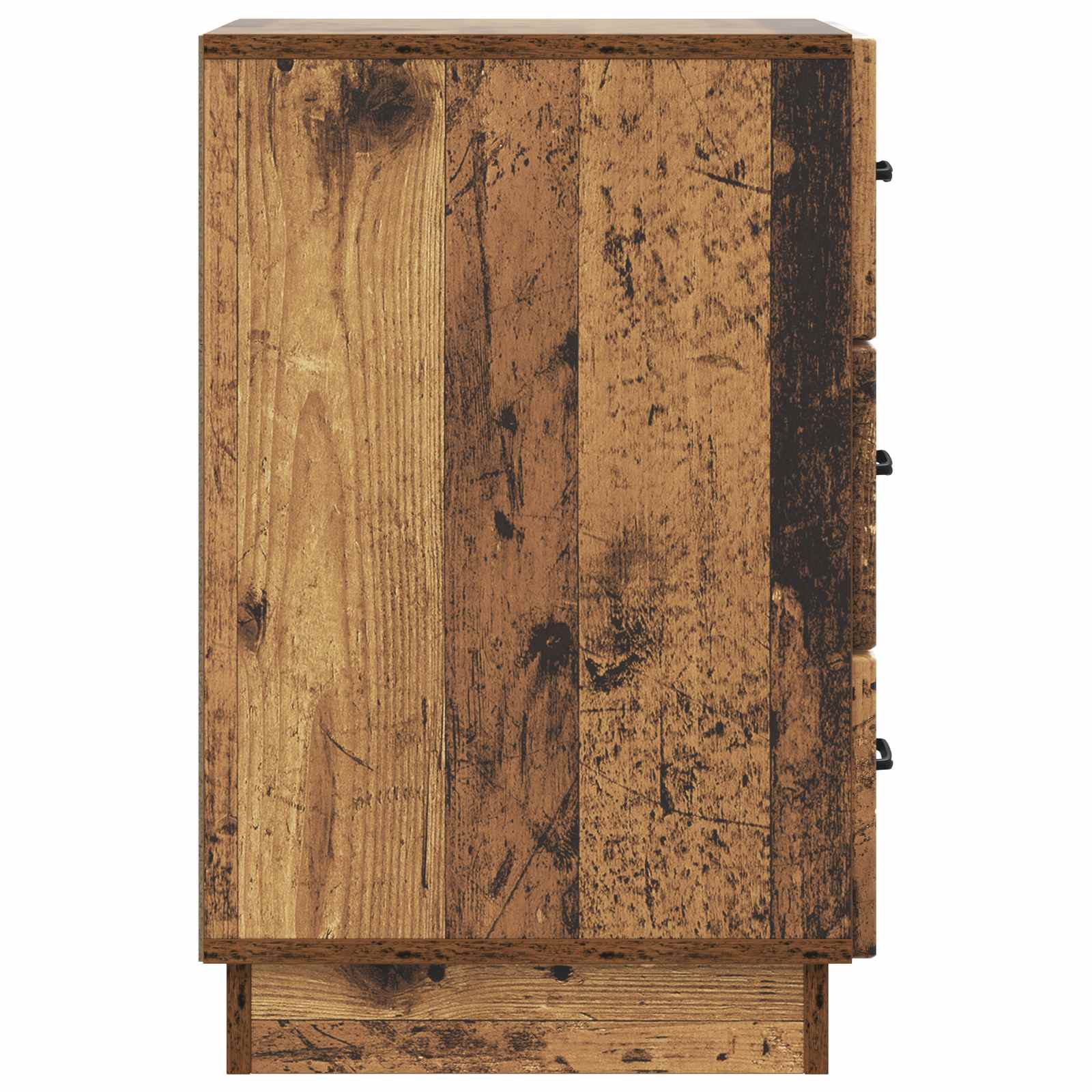 Nachtkastje met lade Oud hout 43 x 41 x 63,5 cm Bewerkt hout