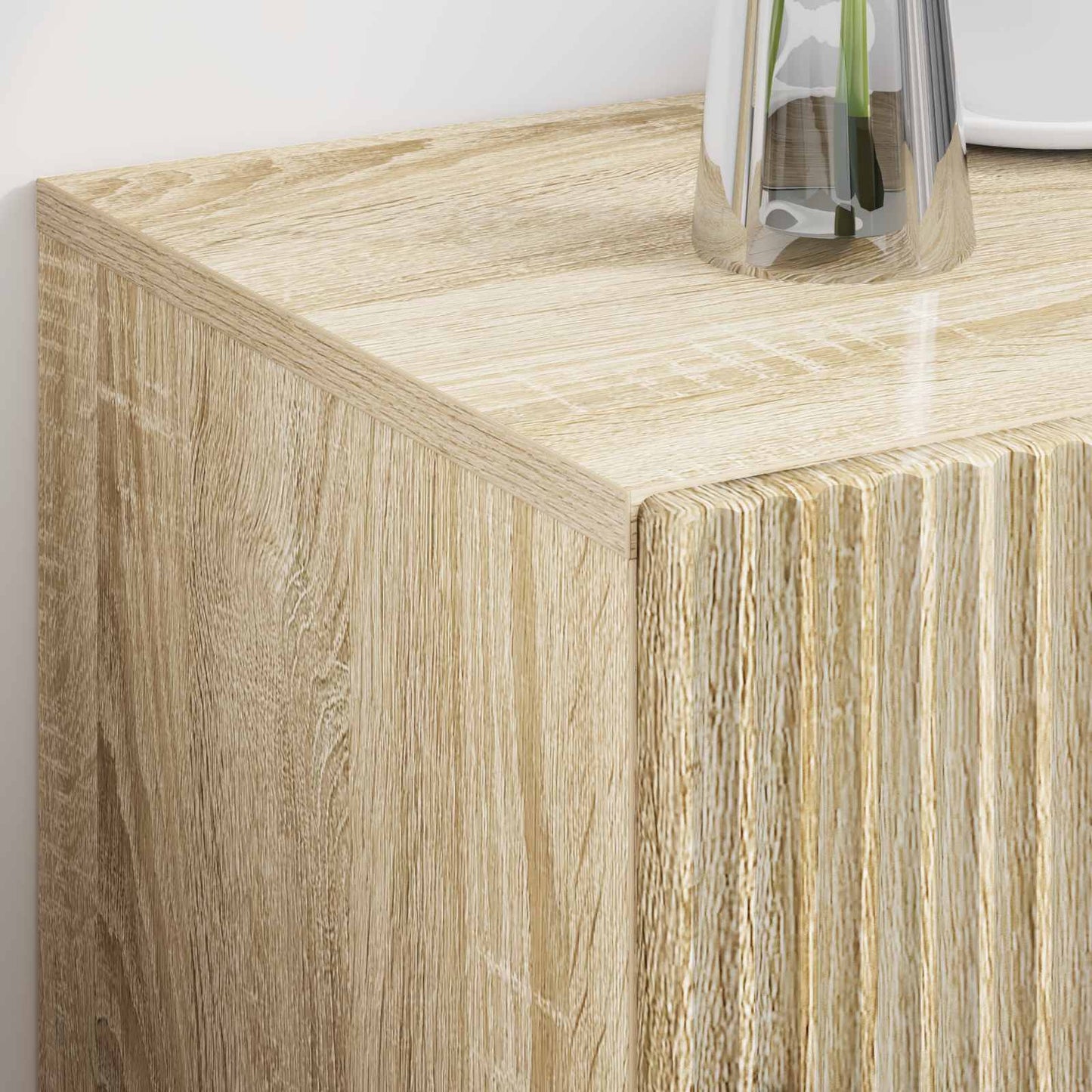 Nachtkastje Sonoma Eiken 43 x 34,5 x 47 cm Bewerkt hout